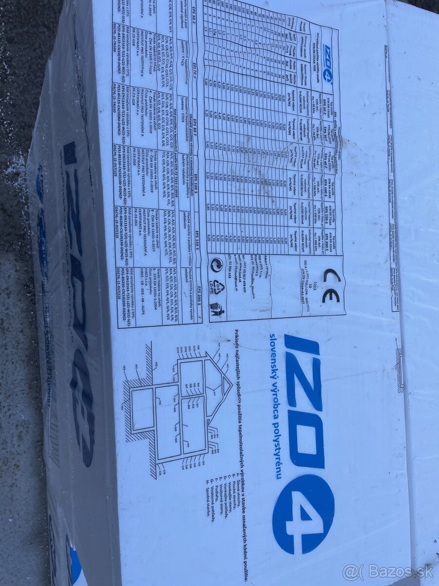 Polystyren EPS 70 F 200mm - 3