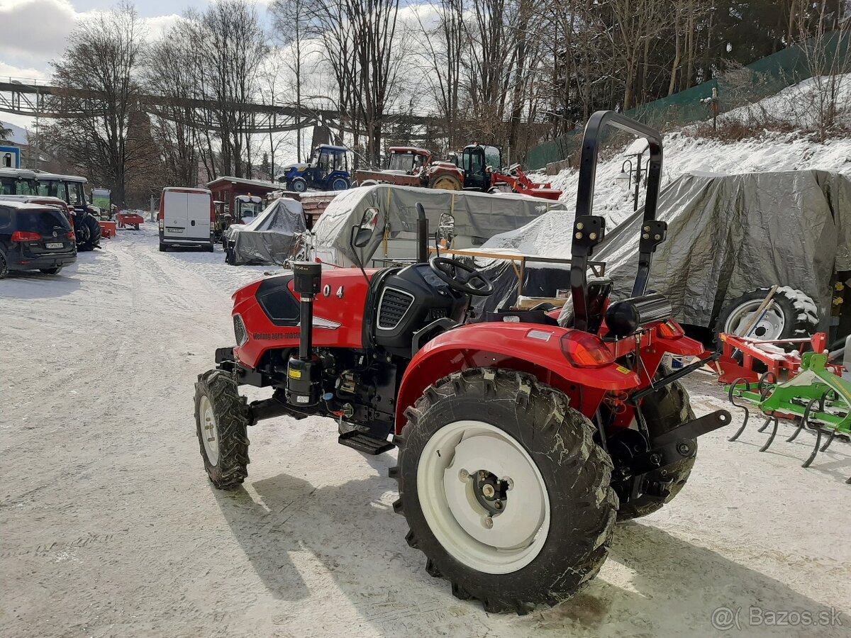 Predám malotraktor 40hp 4x4 - 3