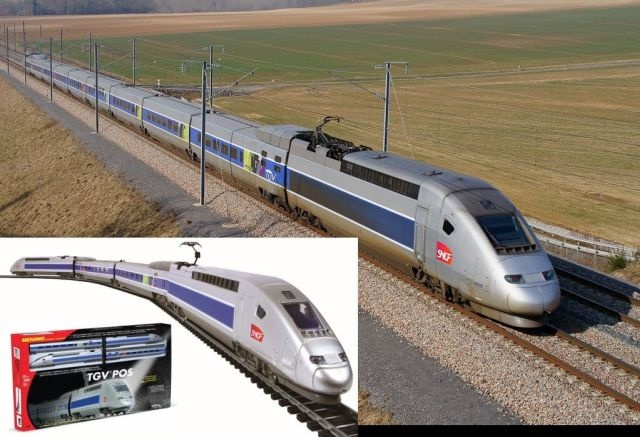 Vlacik rychlovlak POS TGV súprava - 3