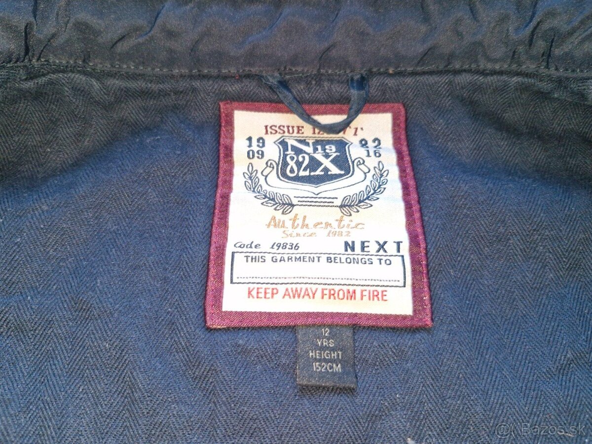 Prechodná bunda NEXT veľ. 152 - 3