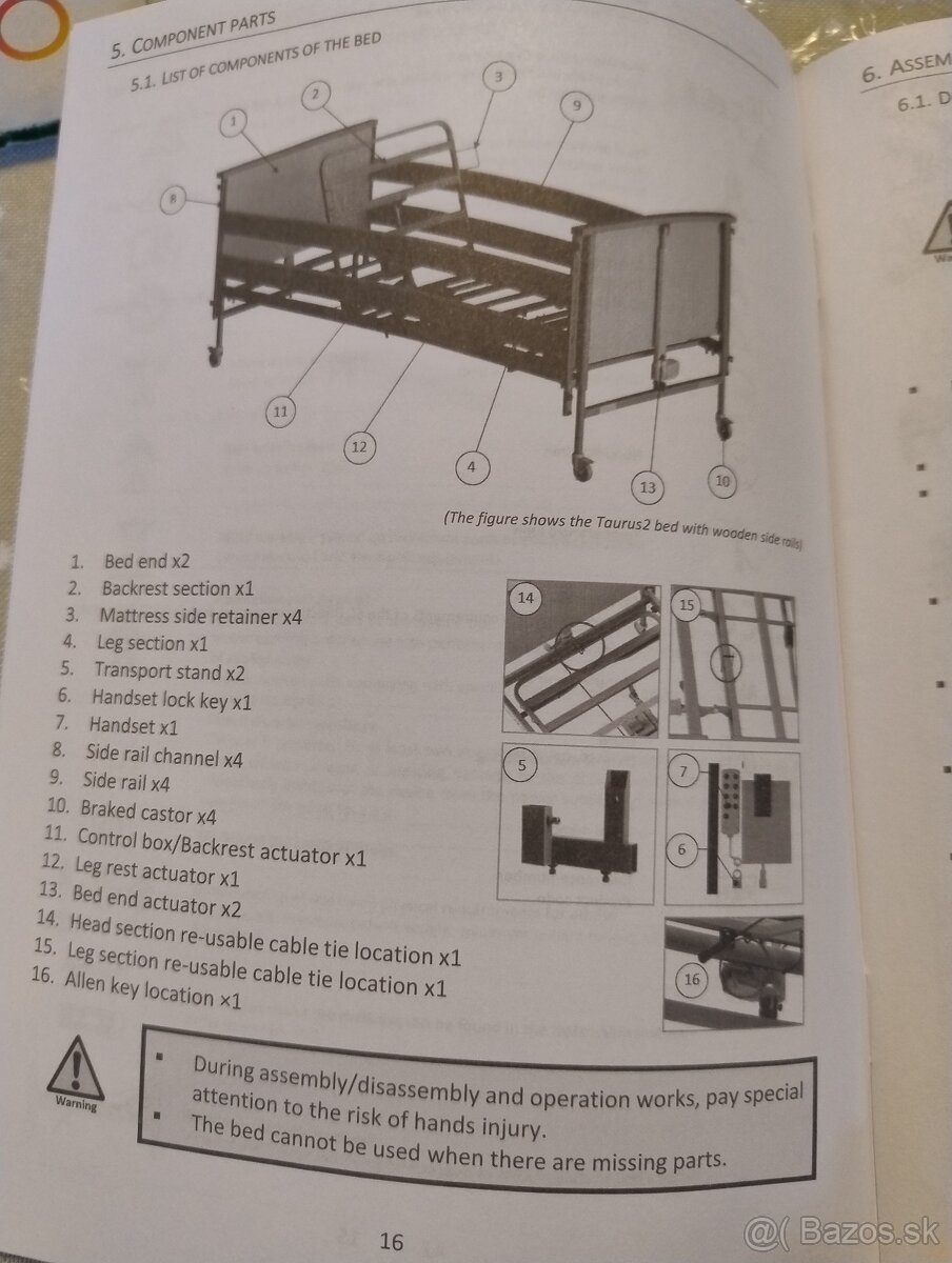 Polohovateľná posteľ - 3