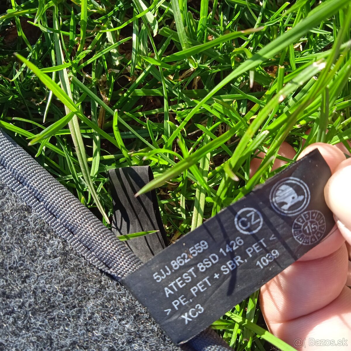 Rohožka vanička kufra Škoda Rapid spaceback - 3