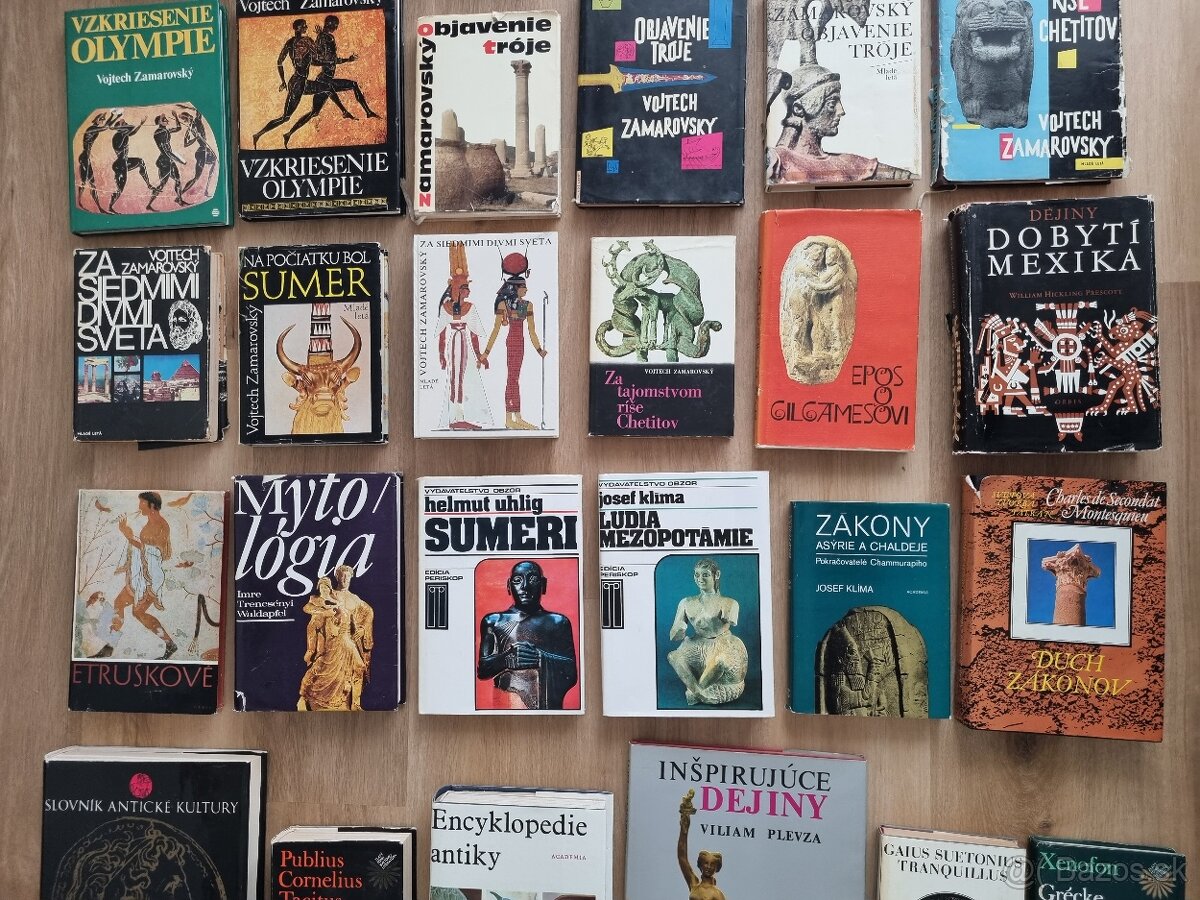 Knihy o histórii, Zamarovský, Klíma a iní - 3