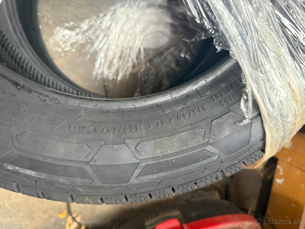 🛞 Predám nové zimné pneumatiky Continental VanContact Winte - 3