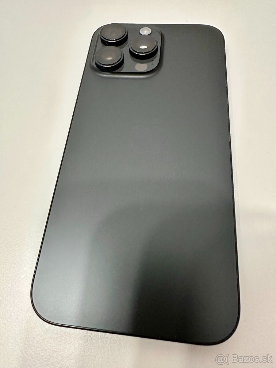 IPhone 16 Pro Max 256 GB čierny, TOP stav - 3