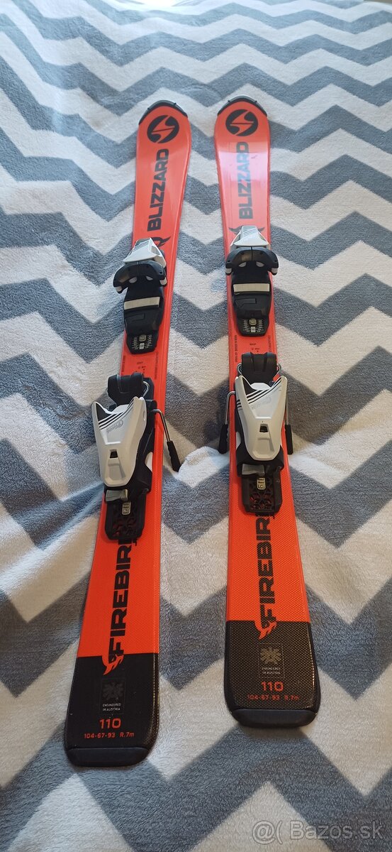 Detské lyže BLIZZARD FIREBIRD JR 110 a detské lyžiarky - 3
