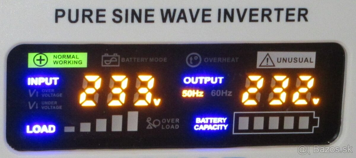 Záložný zdroj ku kotlu SinusPRO 800E - čistý sínus - 3