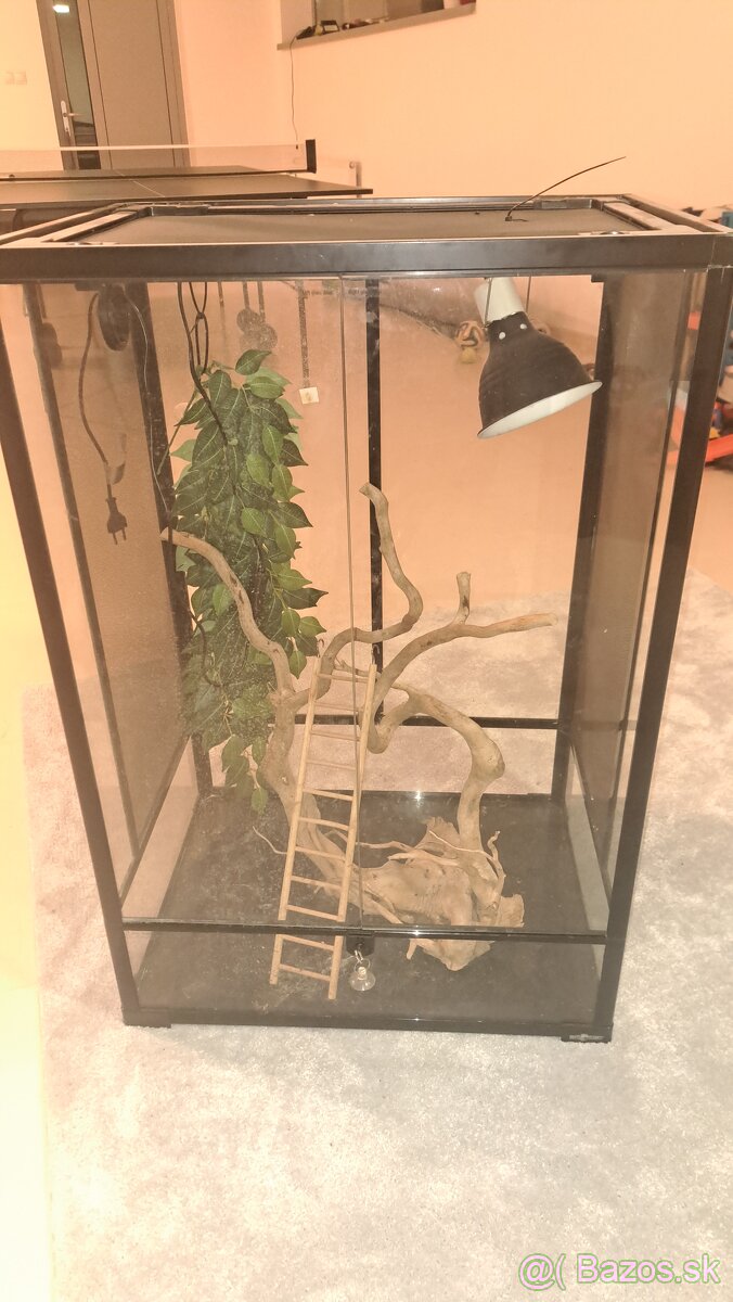 Terárium 90vx60šx40h - 3