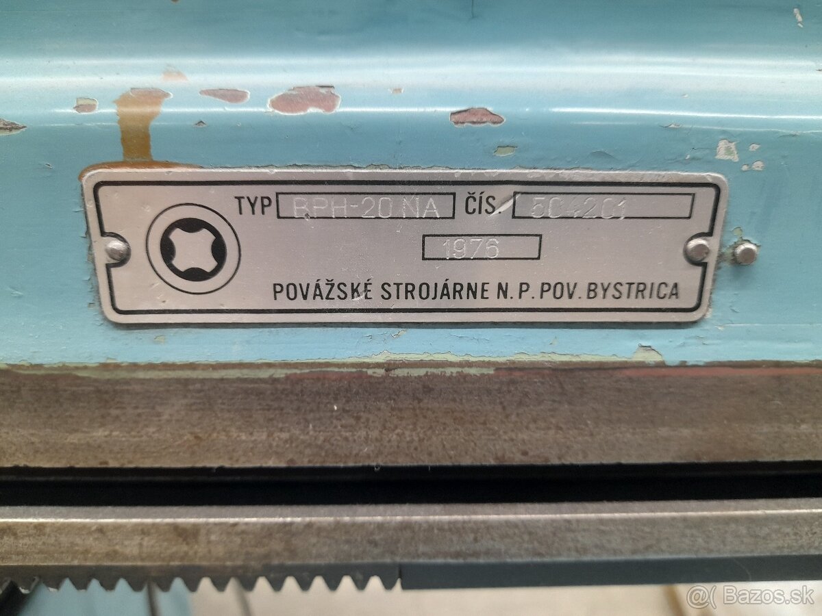 rovinná brúska BPH 20NA - 3