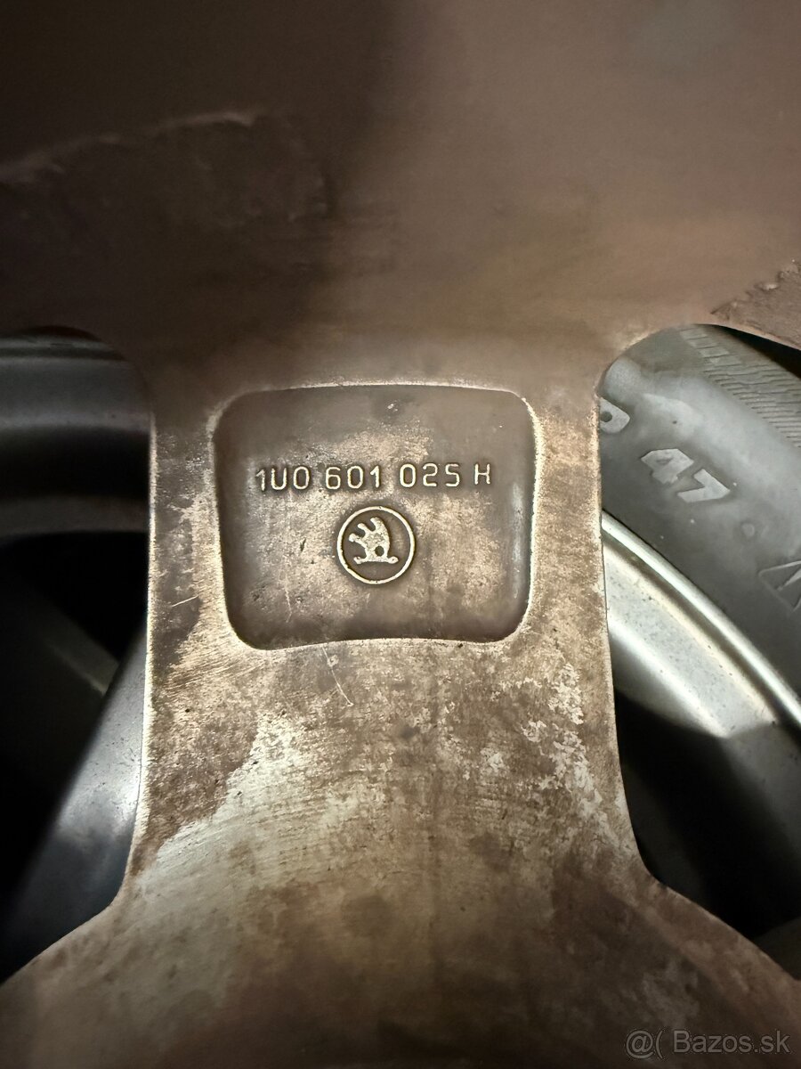 Elektrony 5x100 original Škoda Octavia 1. - 3