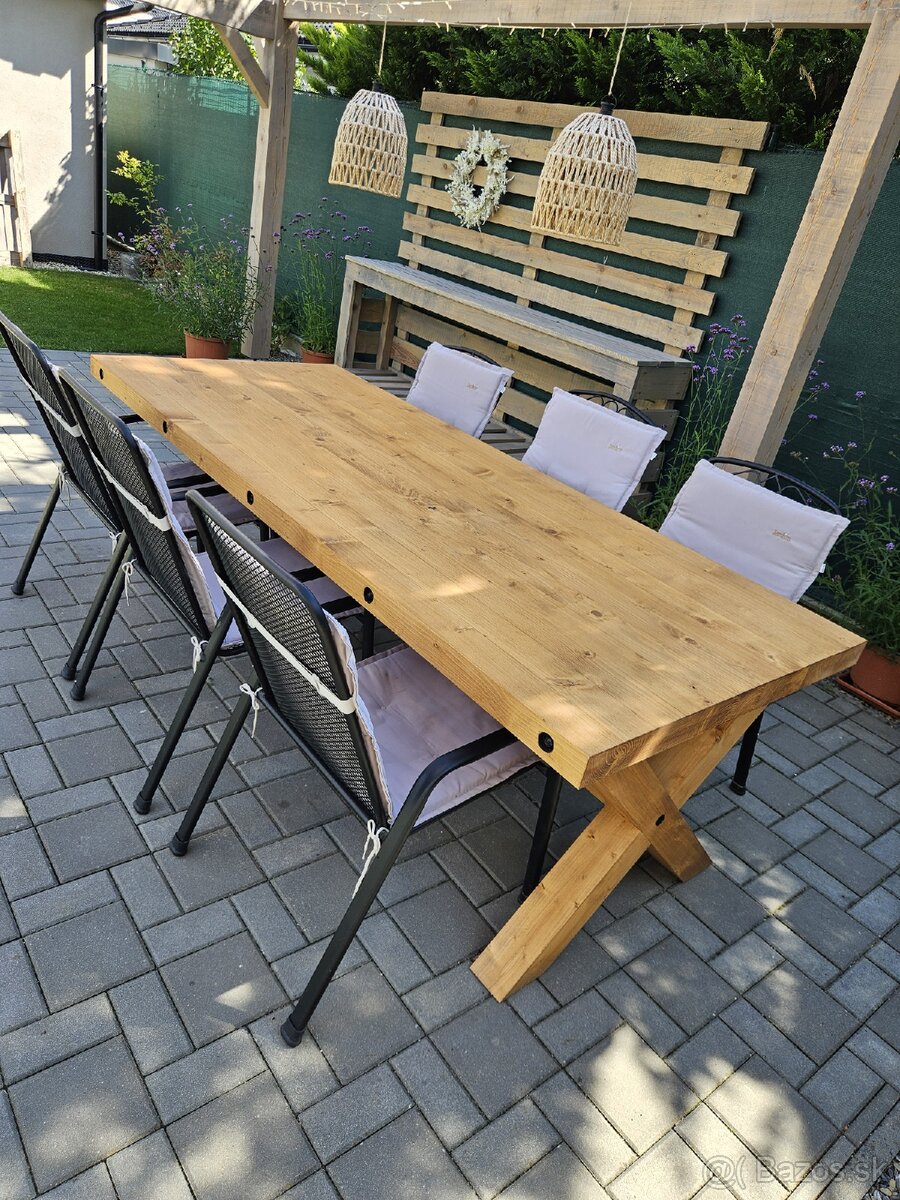 Jedálenský stôl 240x100x75 - 3