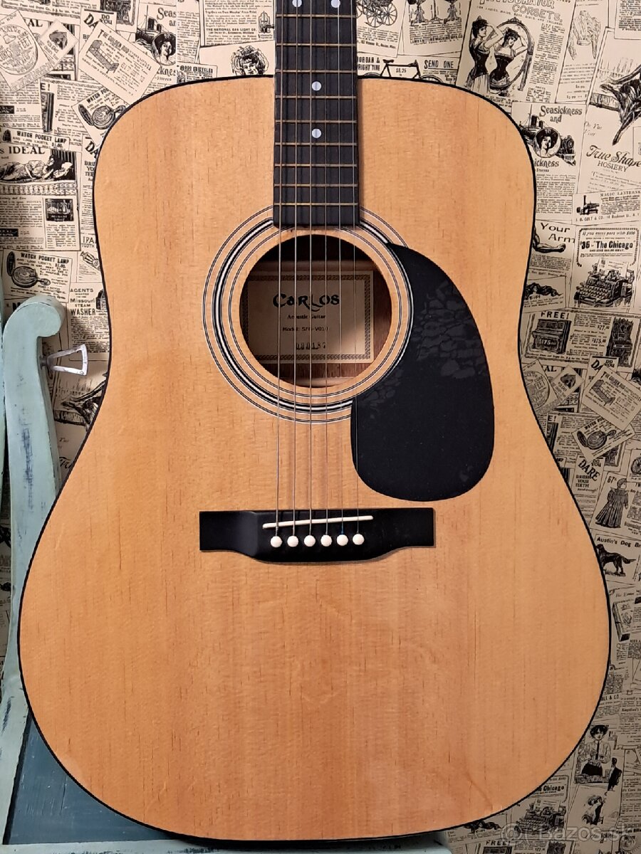 1990s / Carlos SFG-V010 / Akustická gitara - 3