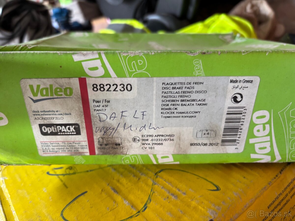 Brzdové doštičky Valeo 882230 - 3