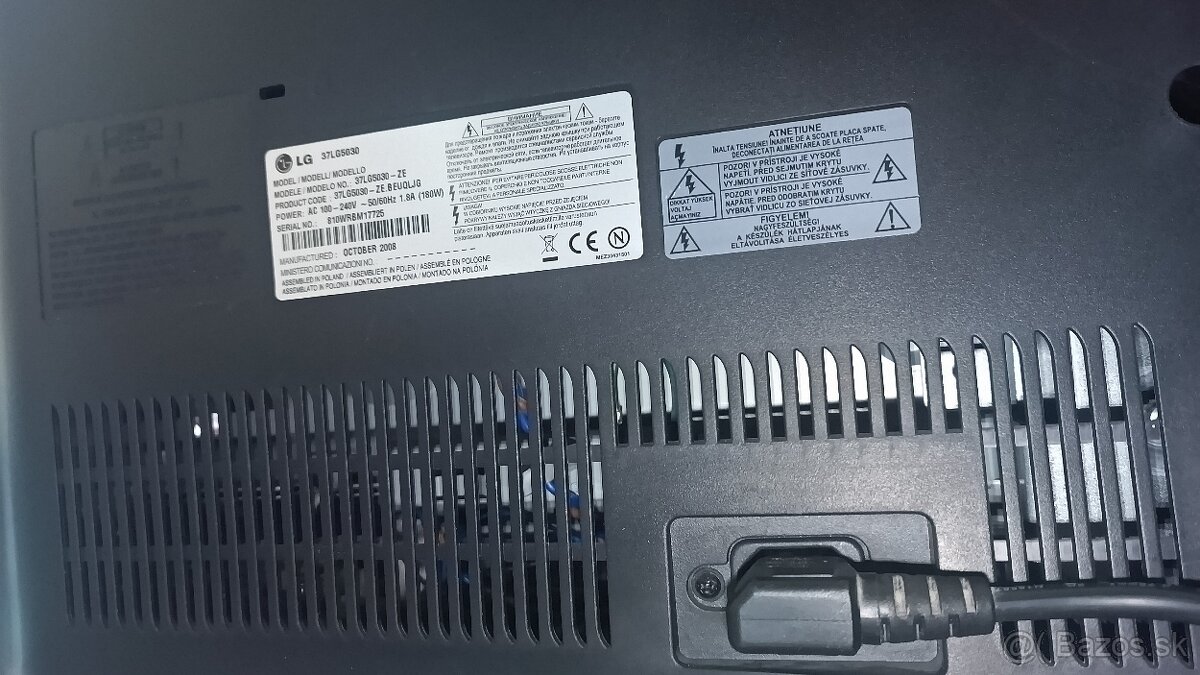 Predam tv LG 37LG5030 - 3