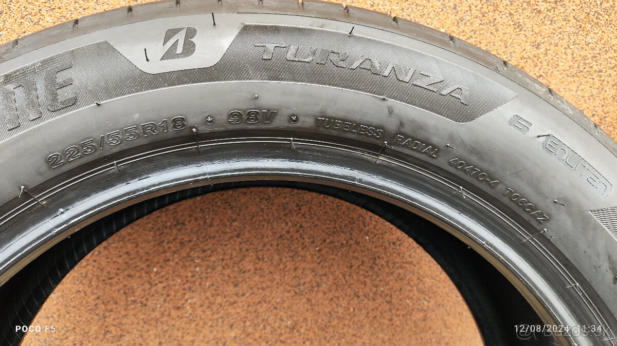 Predam BRIDGESTONE Turanza 6 225/55 R18 98V - 3