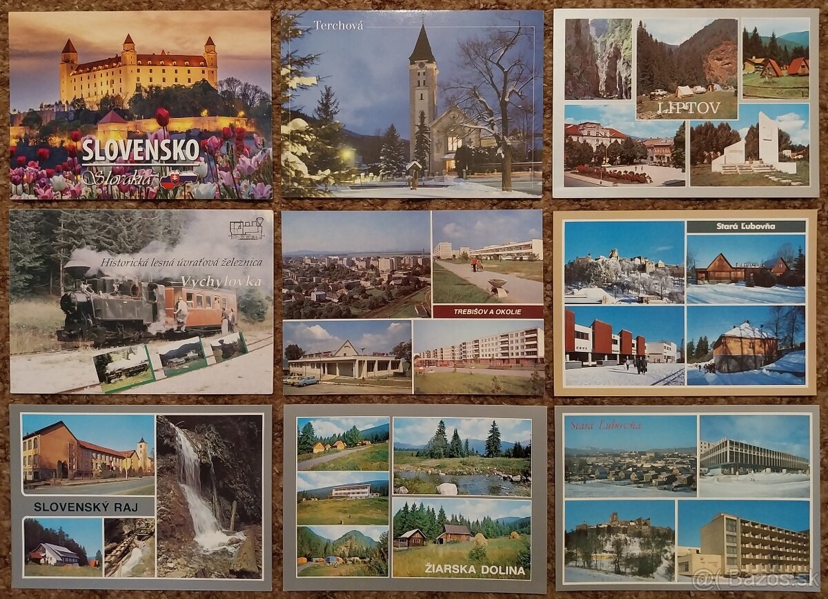 Pohľadnice - SLOVENSKO - 3