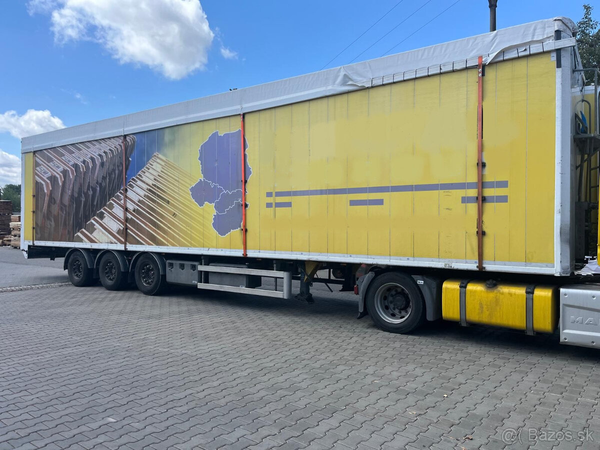 Prodám návěs BODEX KIS3F 90 m3 walkingfloor low deck - 3