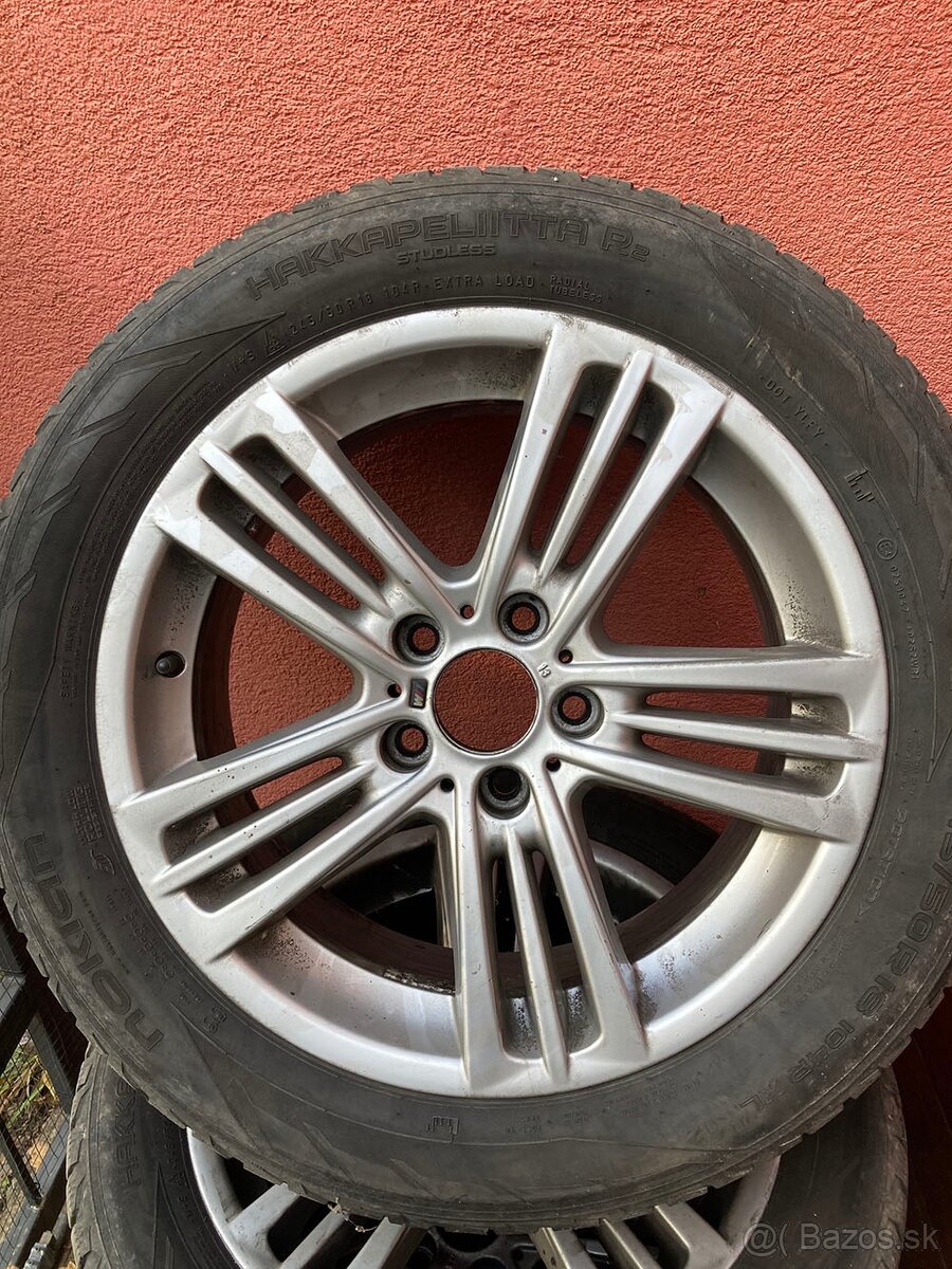Disky + zimne  pneumatiky 245/50 R18 BMW X3/X4 - 3