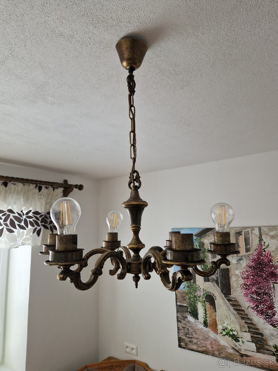 Mosadzný luster - 3