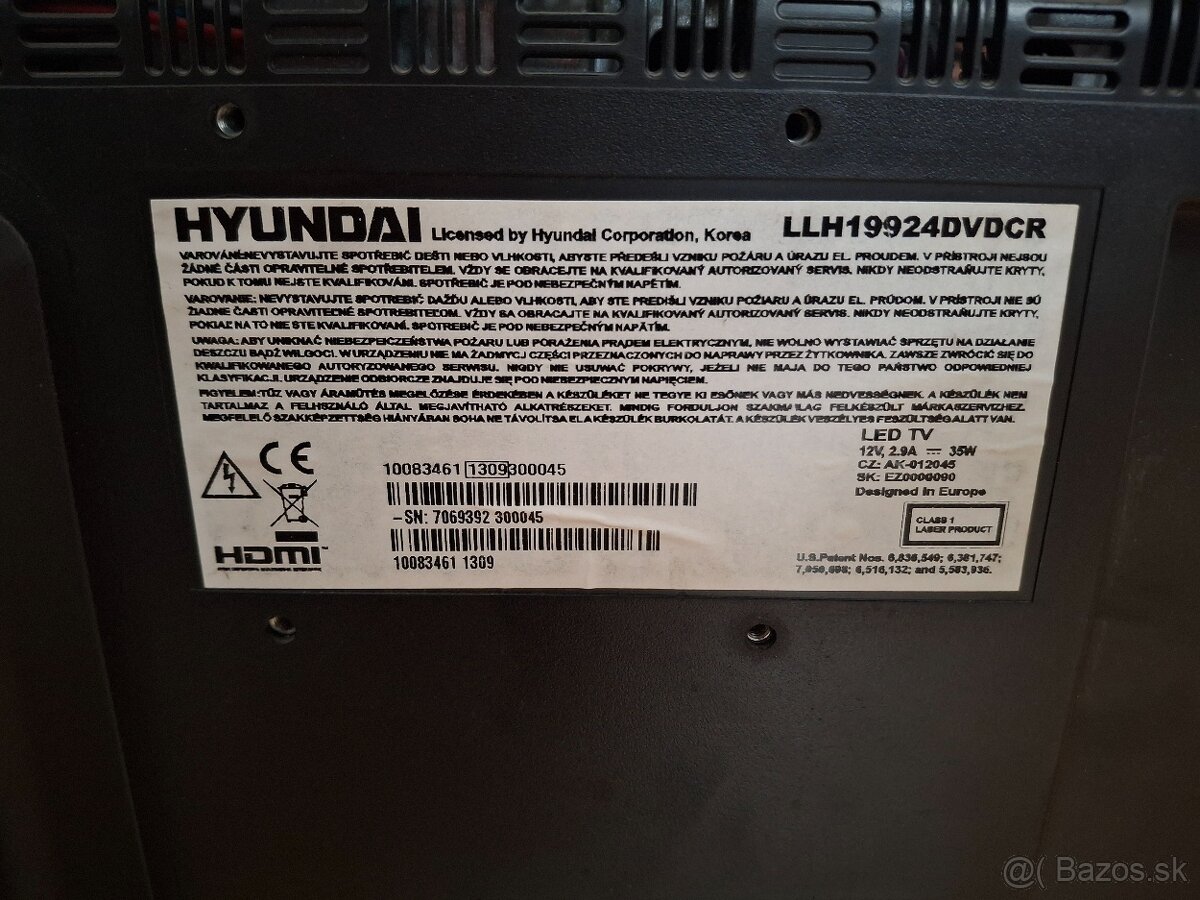 Televízor Hyundai 12V - 3