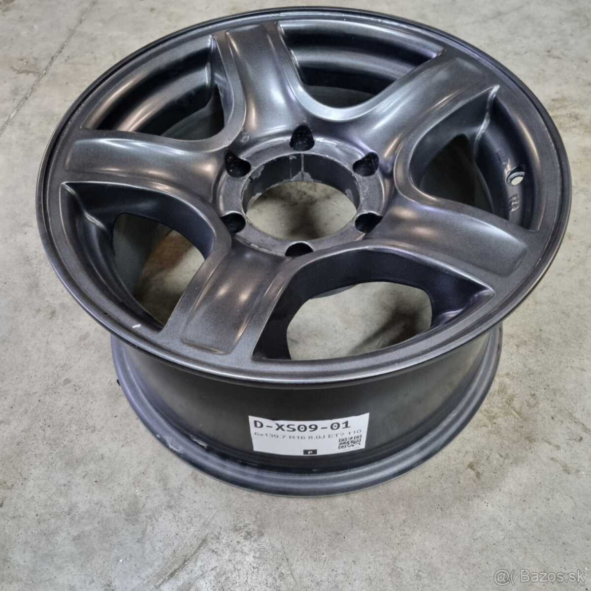 Hliníkové disky 6x139,7 R16 8J - 3