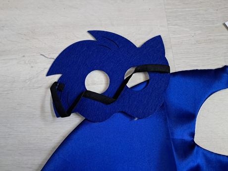 nová maska na oči+ plášť Sonic - 3
