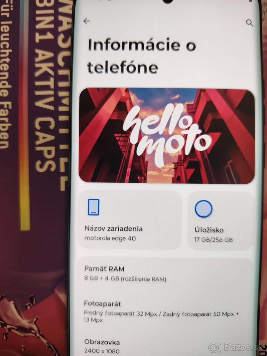 Motorola edge 40 5g dual 8/256 - 3