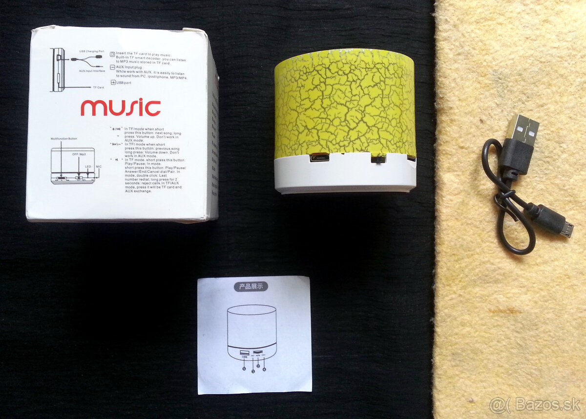 Predám nový bluetoth reproduktor MINI SPEAKER. - 3
