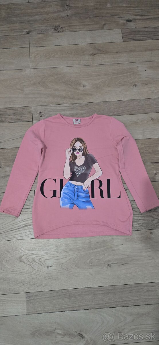 Dievčenské tričká mikiny svetre. - 3