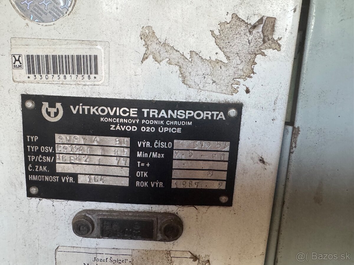 Váha Transporta - 3