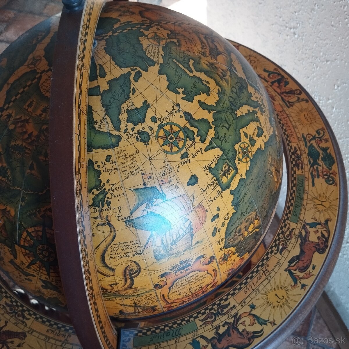 Elegantný barový globus - 3