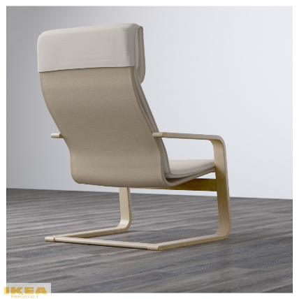 Kreslo IKEA Pello Poang - 3
