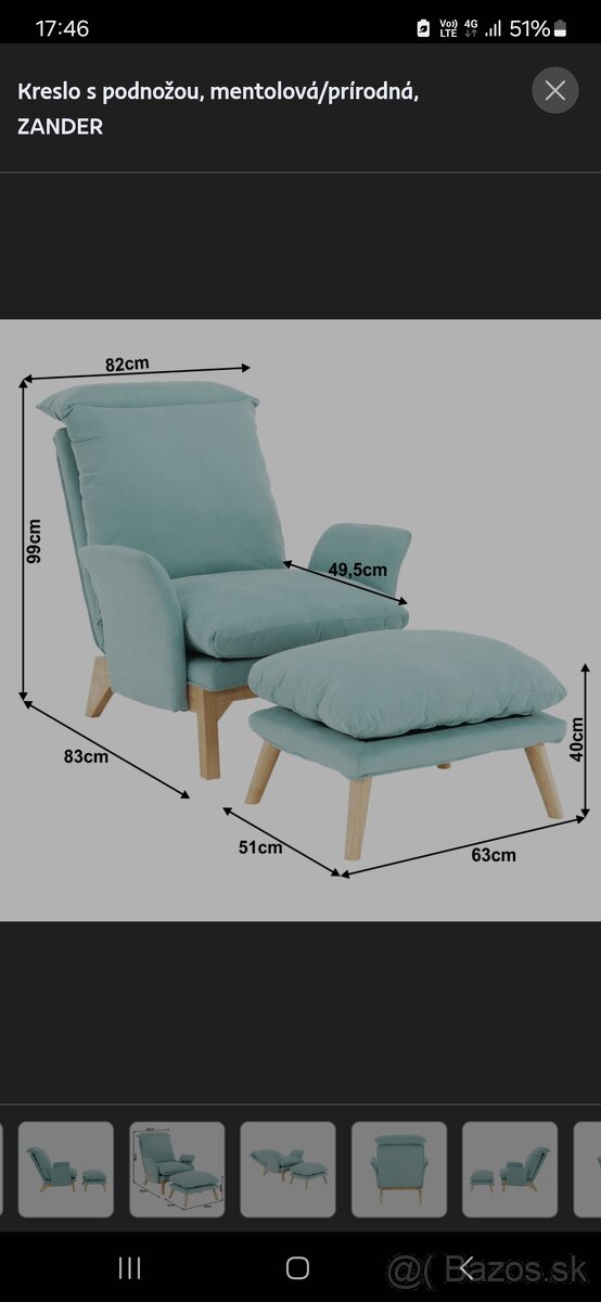 Polohovatelne kreslo - 3