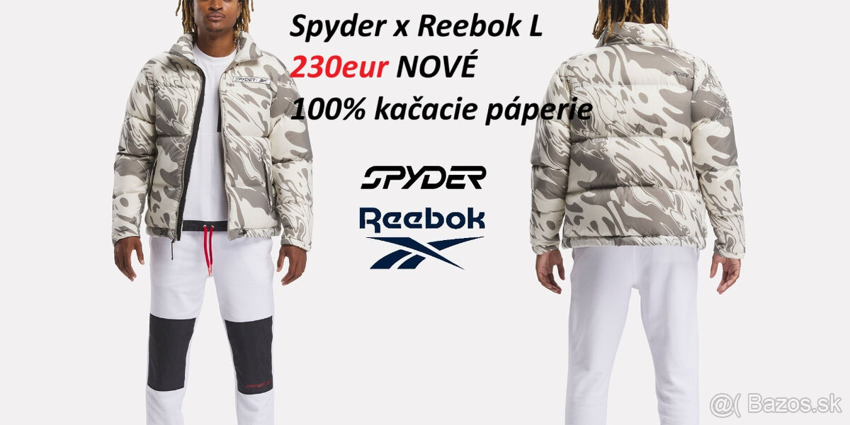 Zimná bunda Spyder x Reebok, Reebok, Jordan - 3