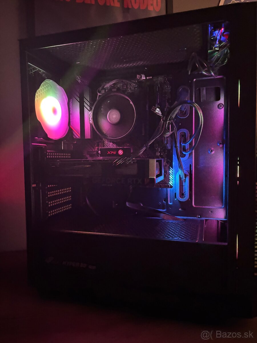 AMD RYZEN 5 5500/RTX 4060/32GB DDR4/1TB NVMe - 3