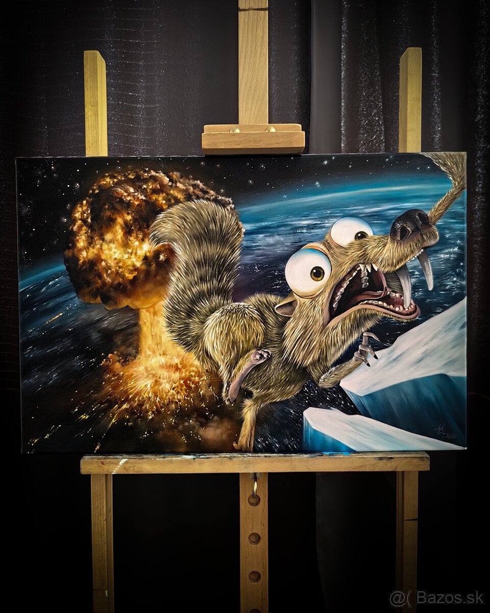 Maľba realistických obrazov na zákazku - 3