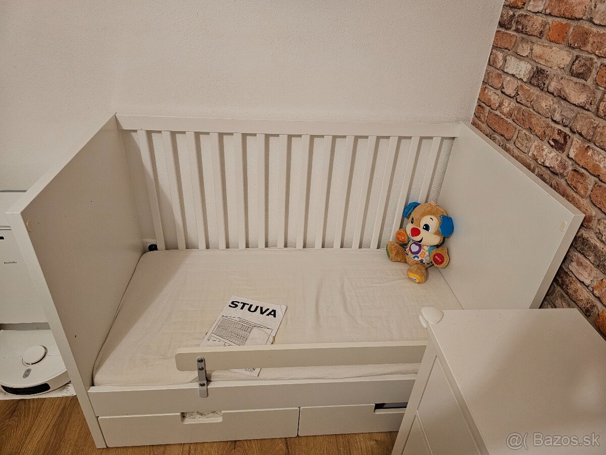 Detská postieľka STUVA 2v1 IKEA - 3