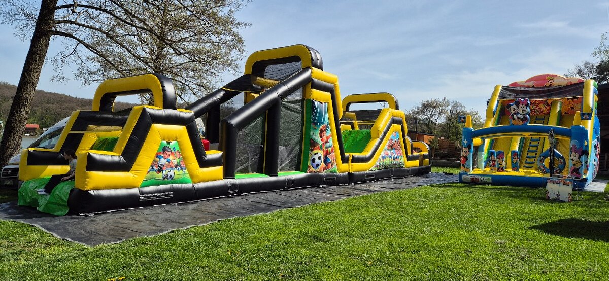 Ninja Futbal prekážková dráha - 3