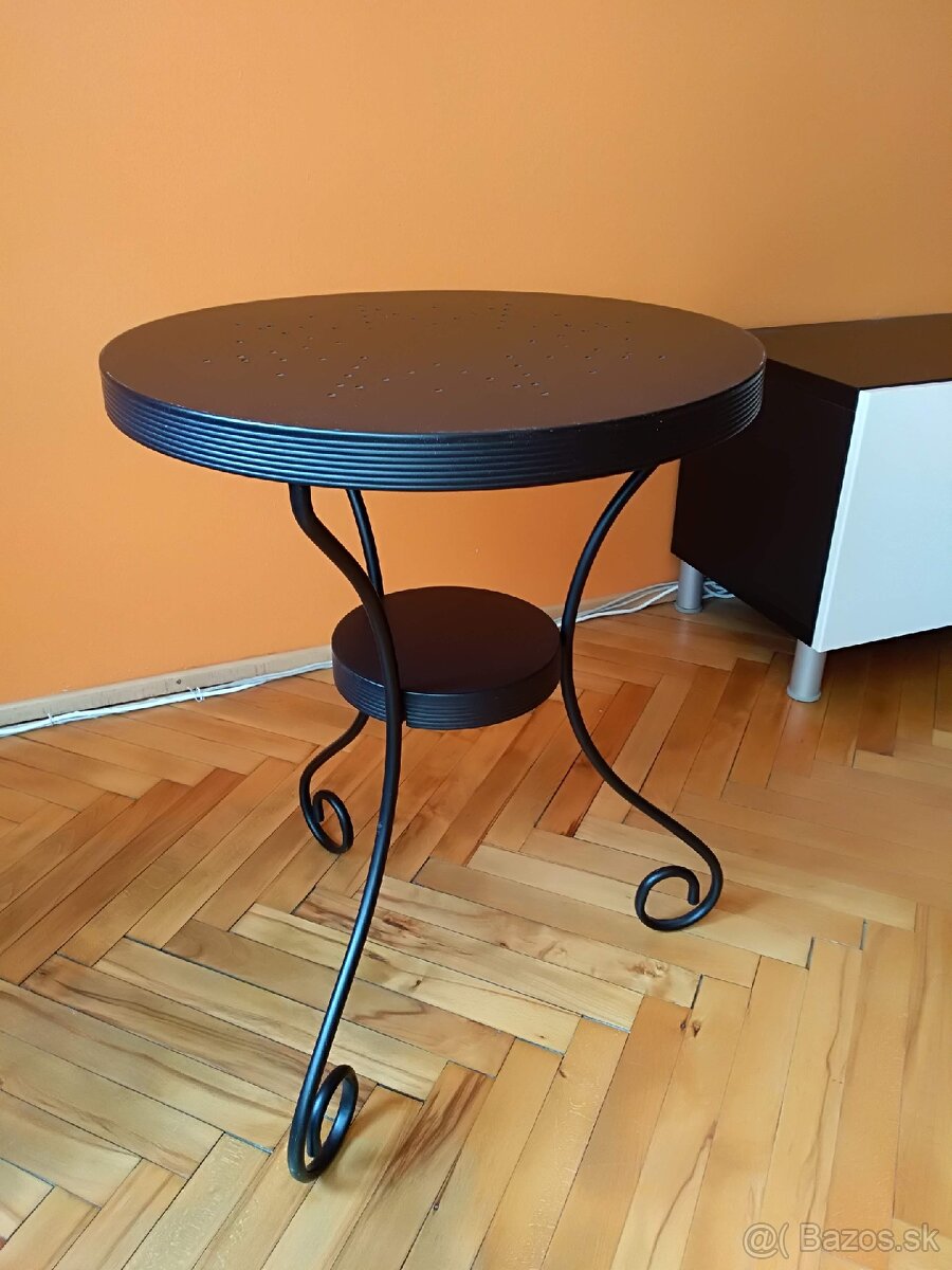 Posteľ- kovový rám, čierny - 3