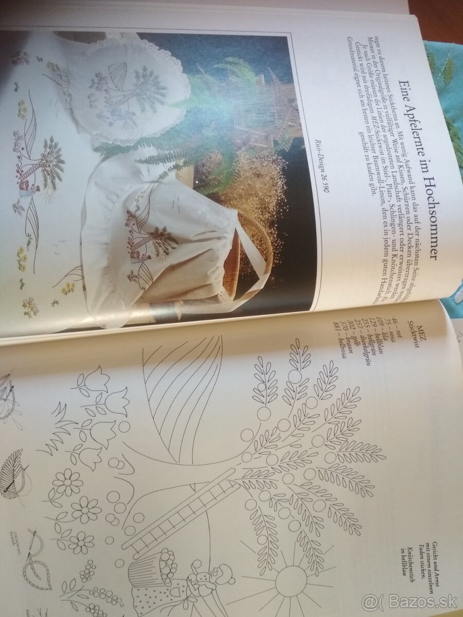 Vyšívanie v nemčine Sticken - 3