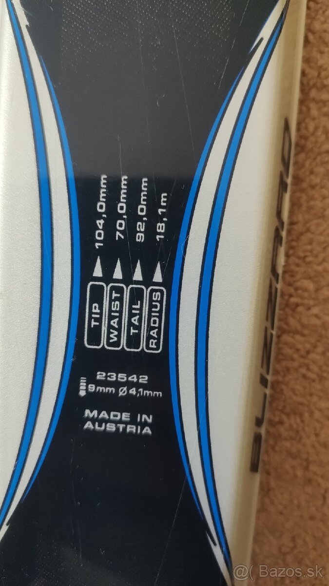 skialp lyže 163 tech + pásy - 3