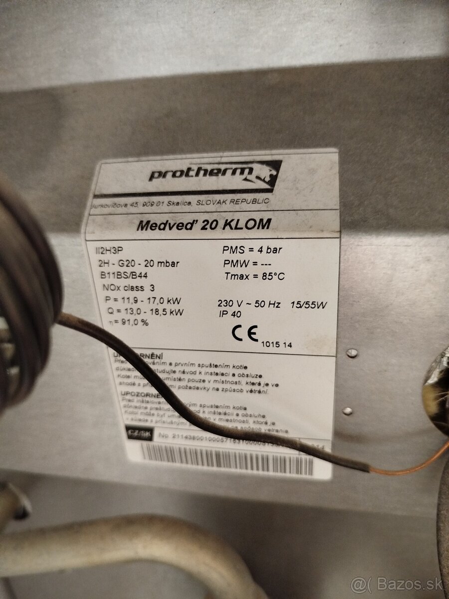 Protherm Medveď 20 klom - 3