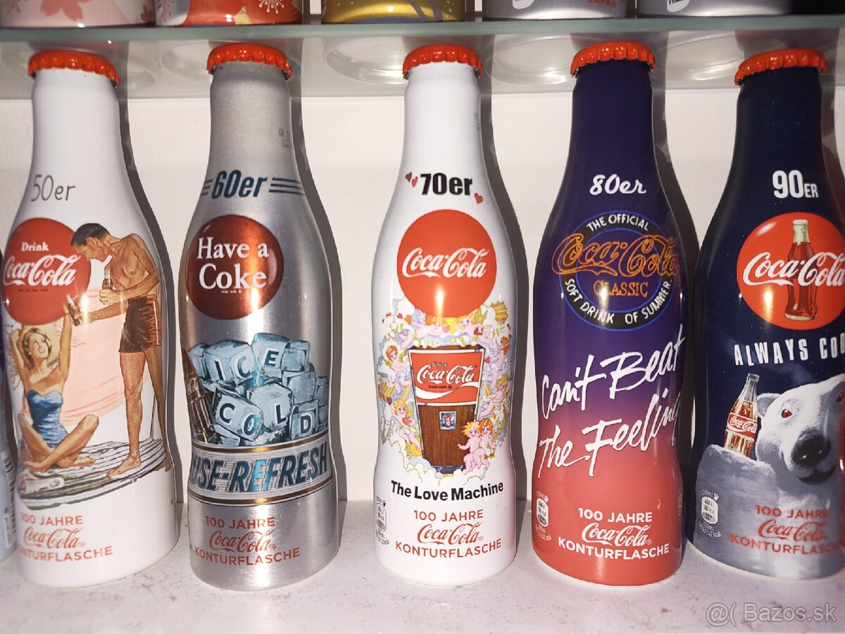 Coca cola hliníkové fľaše 100. Rokov - 3