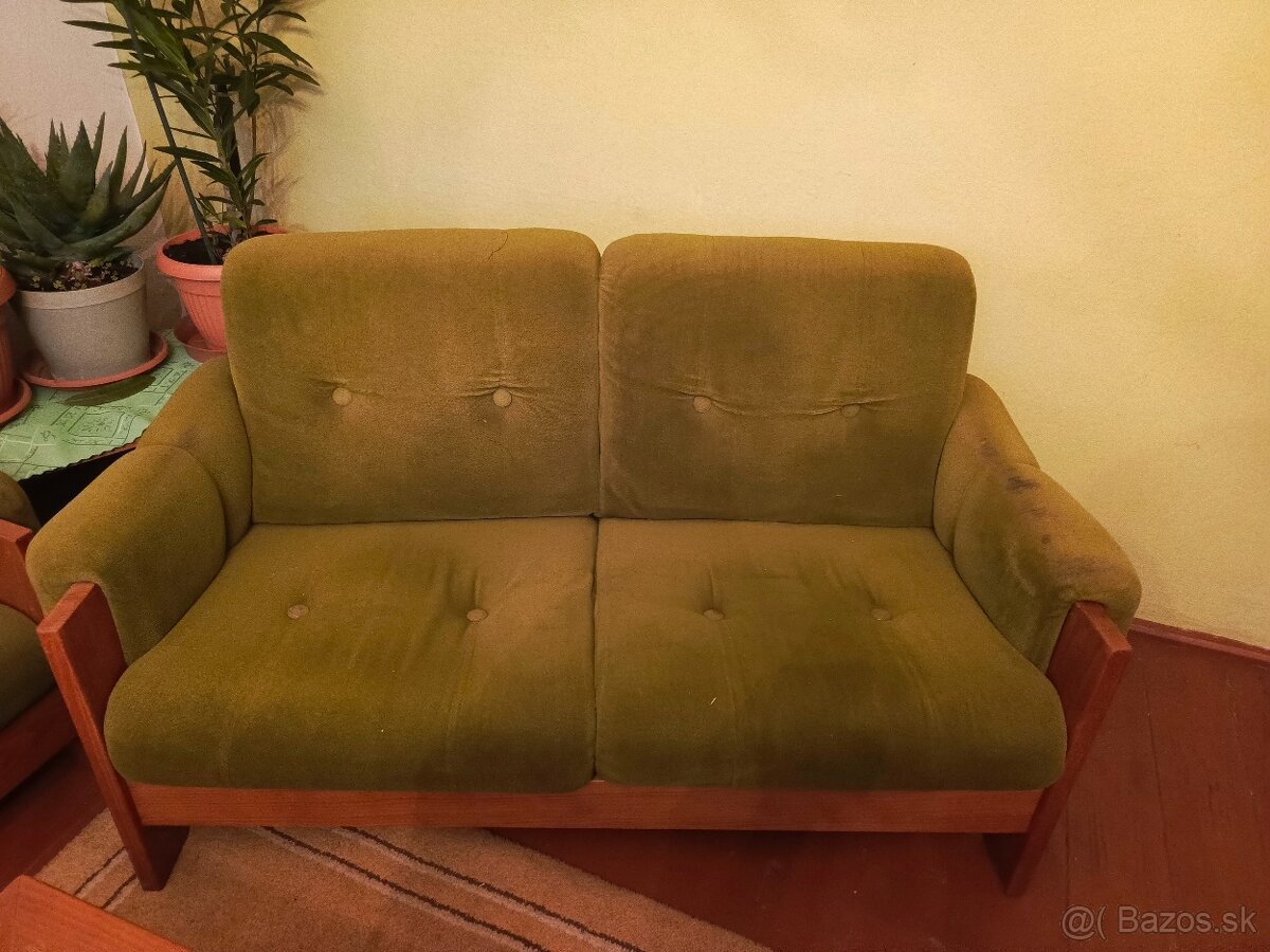 Sedacia súprava+stôl+knižnica - 3