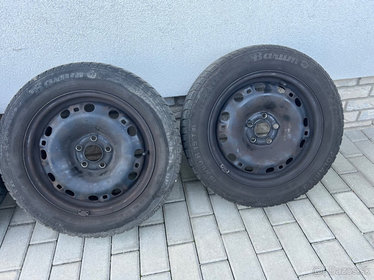 Zimná sada 5x100 R15 185/60 R15 - 3