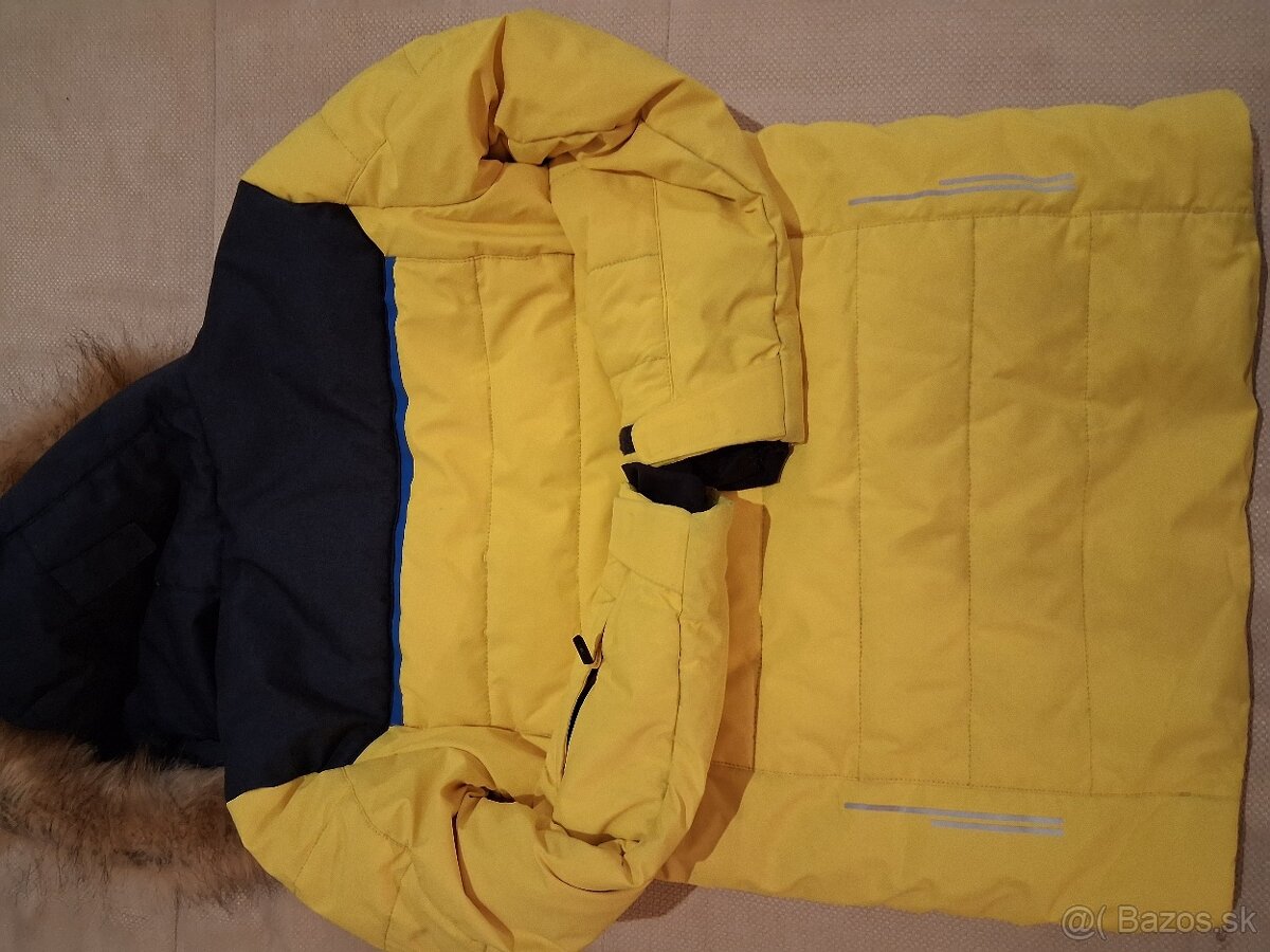 Bunda zimna lyzovanie chlapcenska 140 - 3