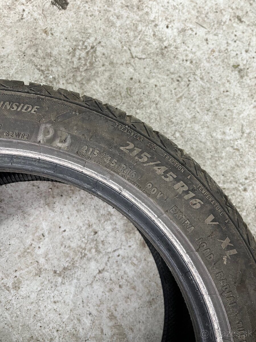 215/45/16 - 3