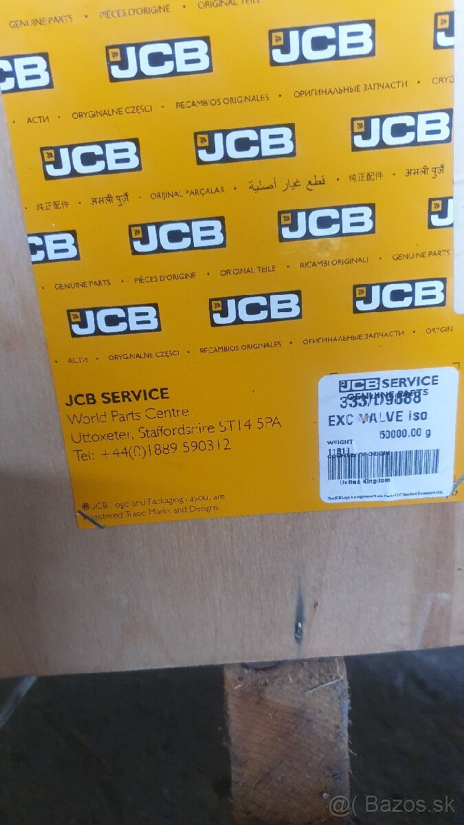 Zadný hyd.rozvadzač JCB 3X/4CX - 3