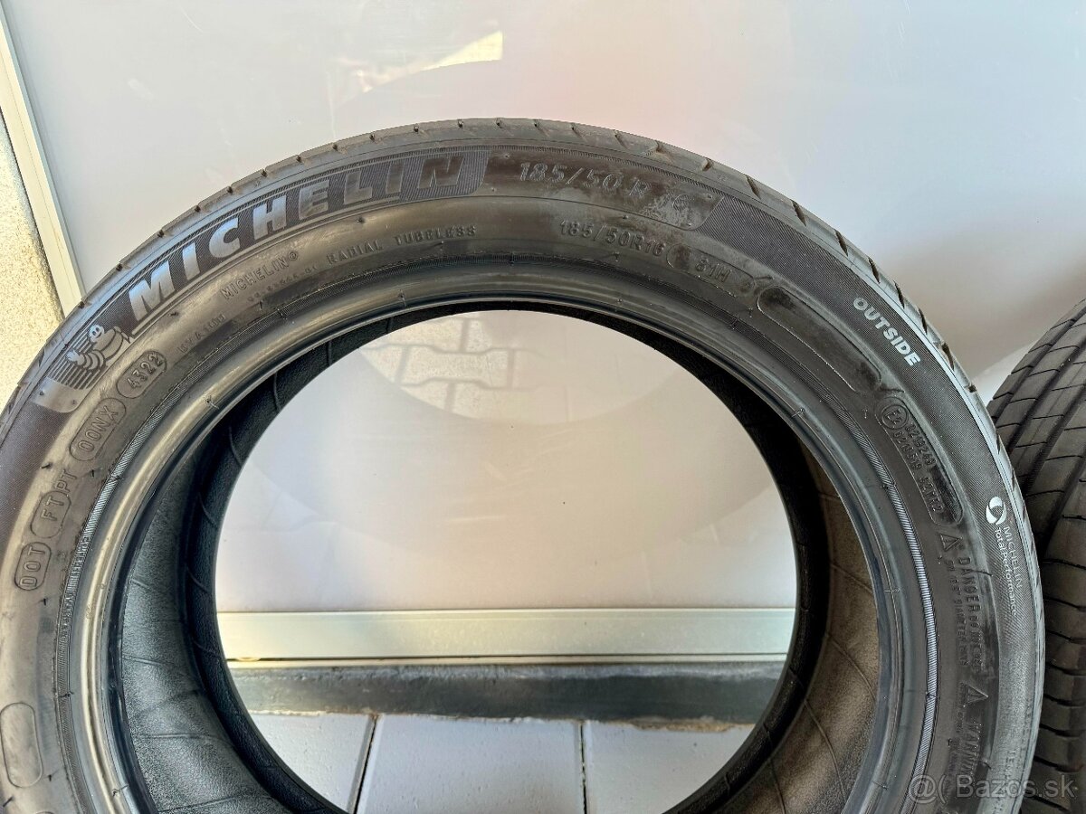 Letné pneu. Michelin 185/50R16 - 3