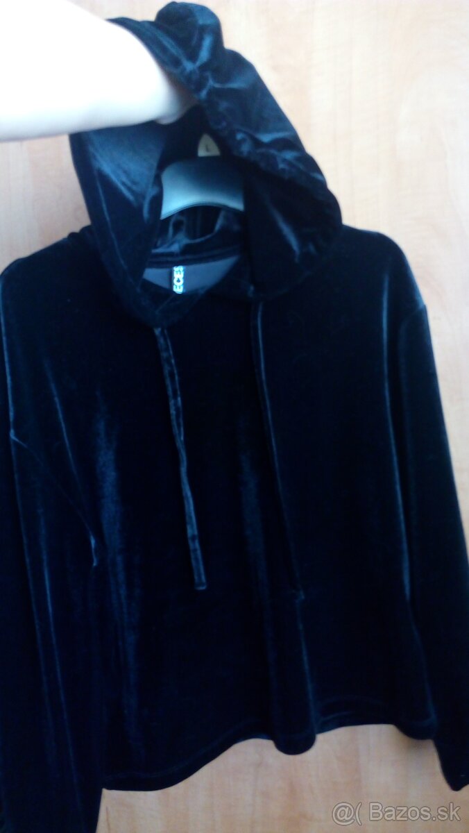 Saténová mikina S - 3